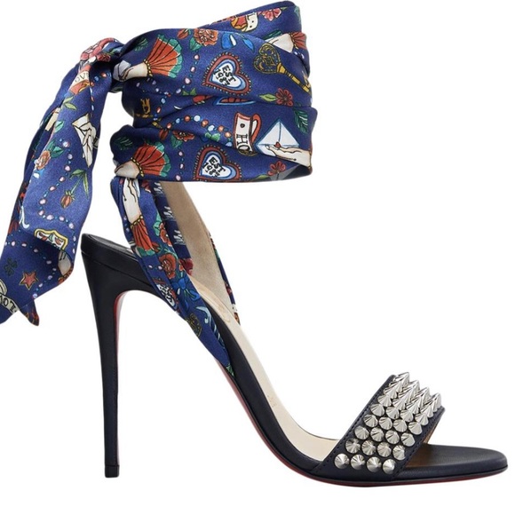 Christian Louboutin Shoes - Louboutin Sandale Du Desert Spikes 100 MM